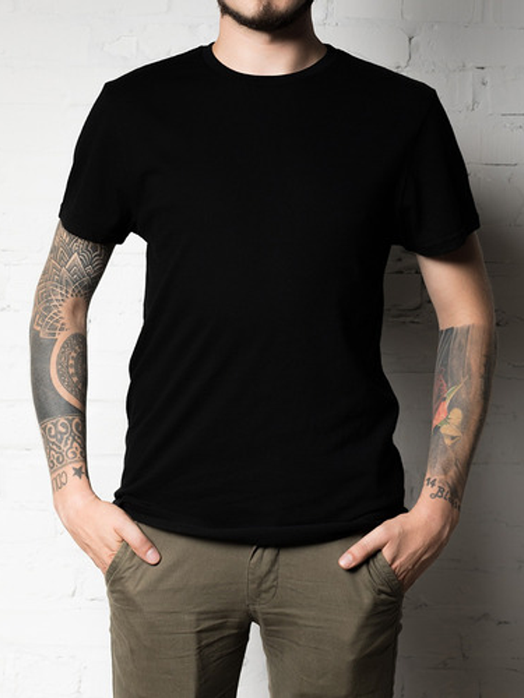 Camiseta Hecha A Mano 100% Algodón 1