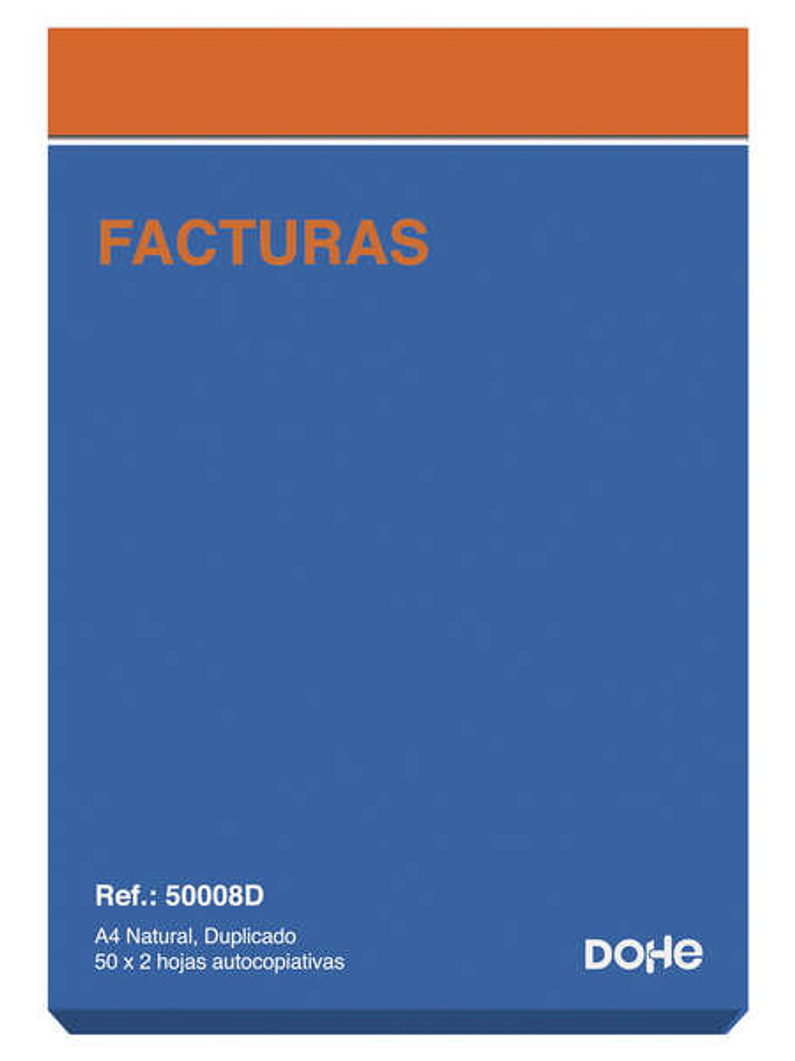 Dohe Talonario Facturas - 100 Hojas - Papel Autocopiativo - Tamaño A4 1