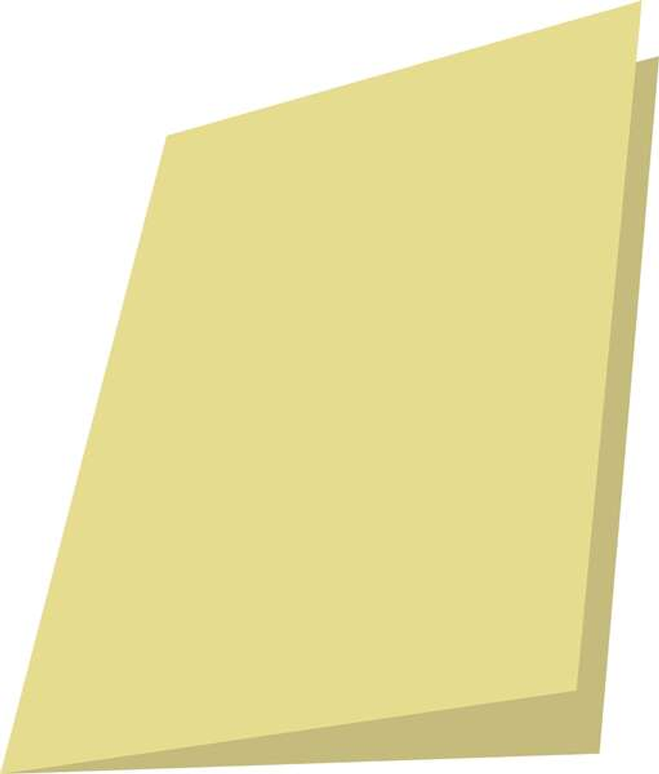 Mariola Pack de 50 Subcarpetas de Cartulina 180gr - Formato Folio - Ranura para Fastener - Color Amarillo 1