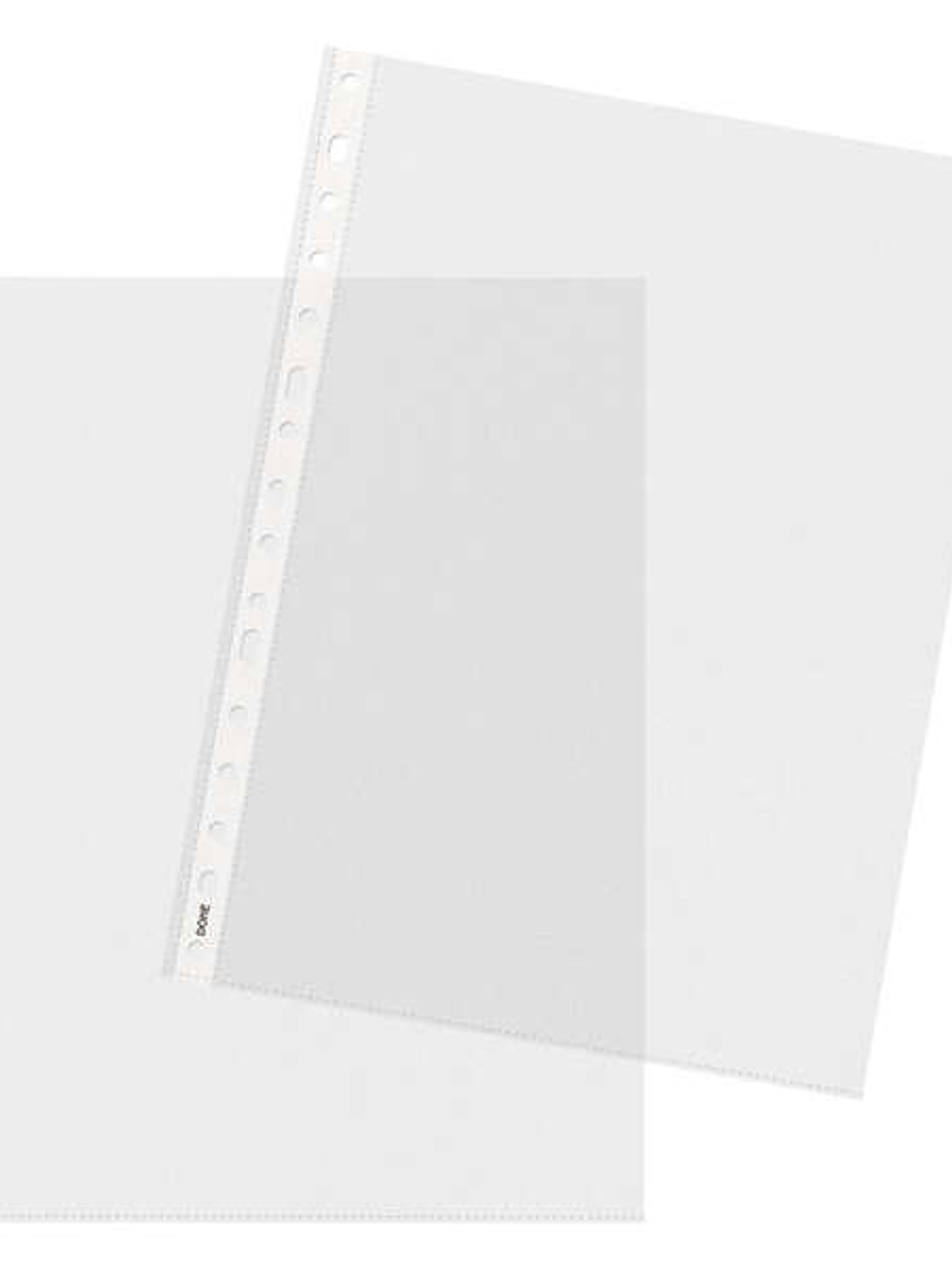 Dohe 100 Fundas Multitaladro en Polipropileno Rugoso - 16 Perforaciones 1