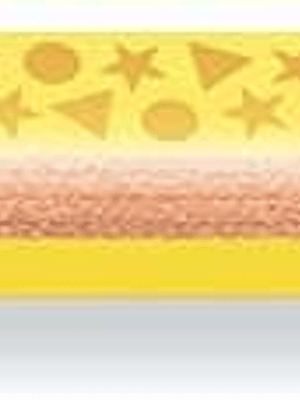 Staedtler Jumbo Noris 128 Lapiz Triangular de Color - Mina de 4mm - Resistencia a la Rotura - Diseño Ergonomico - Color Amarillo