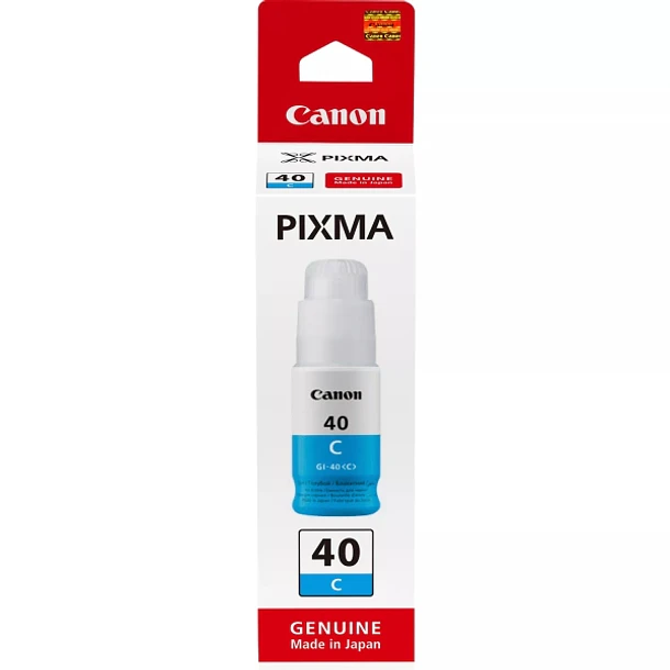 Canon GI40 Cyan Botella de Tinta Original - GI40C/3400C001