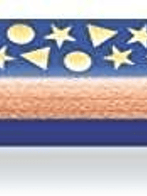 Staedtler Jumbo Noris 128 Lapiz Triangular de Color - Mina de 4mm - Resistencia a la Rotura - Diseño Ergonomico - Color Azul