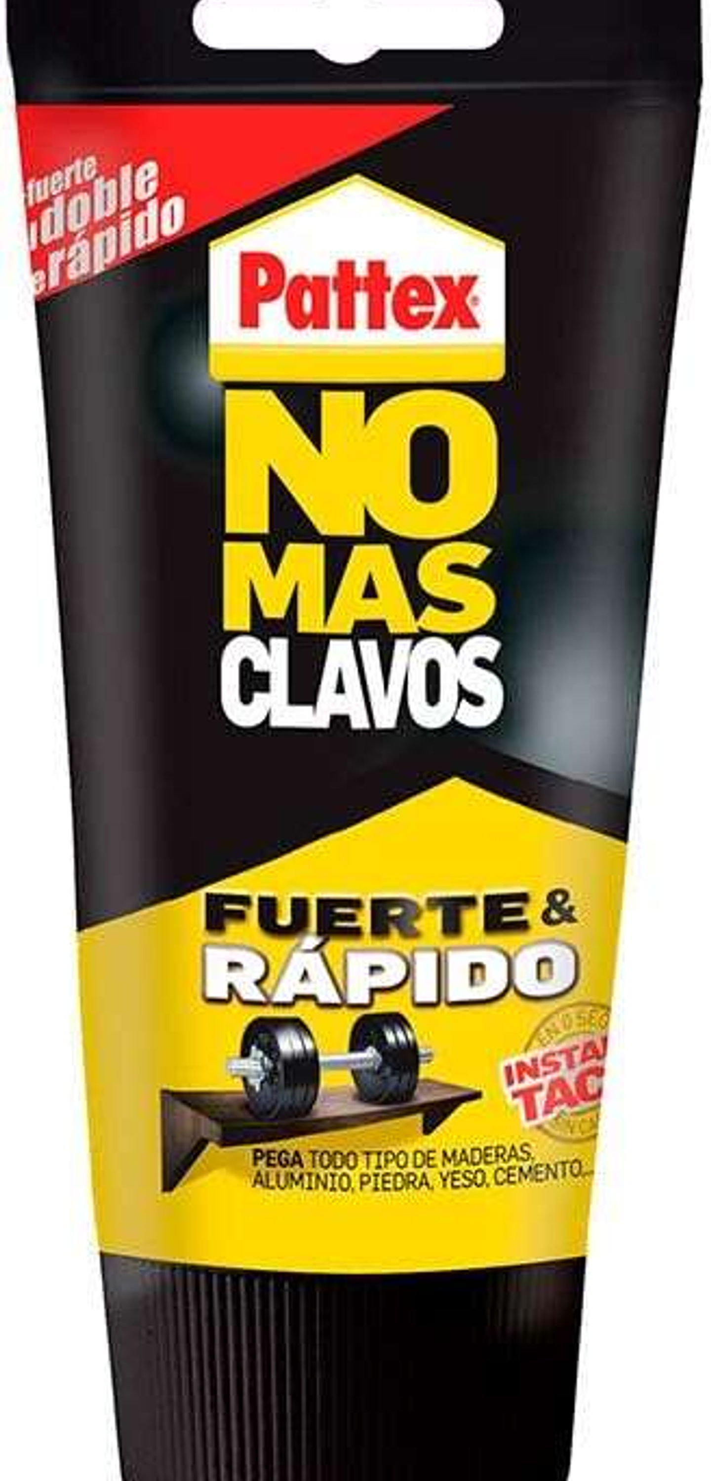 Pattex No Mas Clavos Tubo 150gr - Adhesivo de Montaje Extra-Fuerte - Elimina la Necesidad de Clavos y Tornillos - Ideal para Trabajos de Bricolaje y R 1