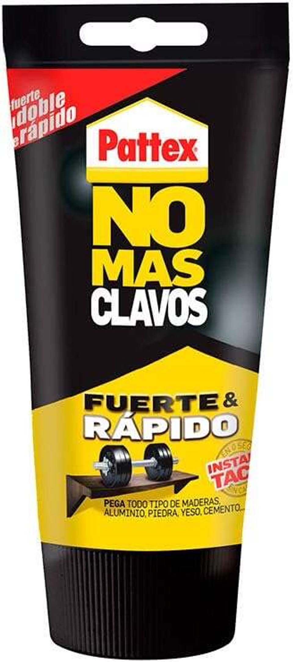 Pattex No Mas Clavos Tubo 150gr - Adhesivo de Montaje Extra-Fuerte - Elimina la Necesidad de Clavos y Tornillos - Ideal para Trabajos de Bricolaje y R 1