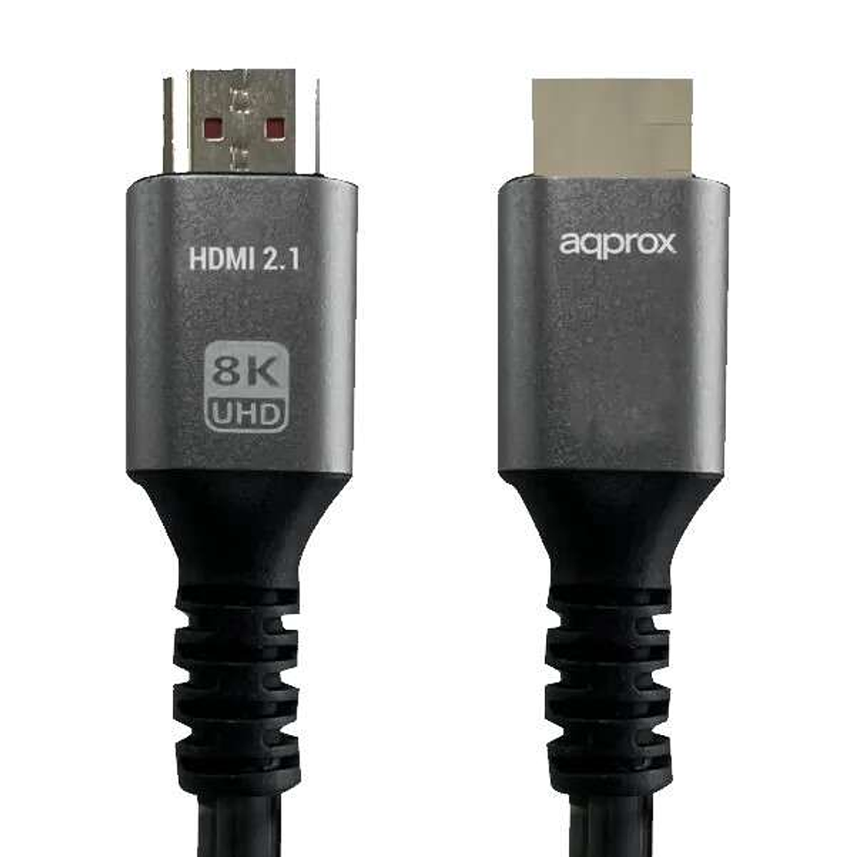 Approx Cable HDMI 2.1 Macho/Macho - Soporta Resolucion 8K - Longitud 2m 1