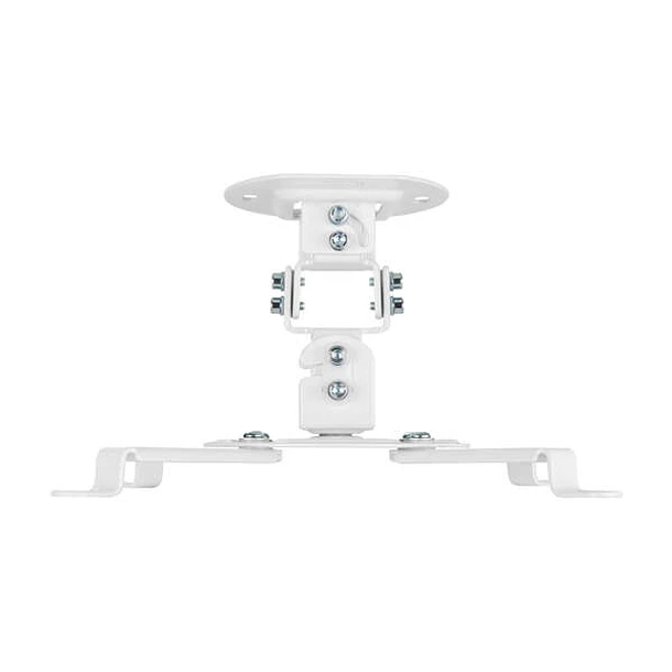 Aisens Soporte Universal Giratorio - Inclinable de Techo para Proyector - Hasta 13.5Kg - Color Blanco