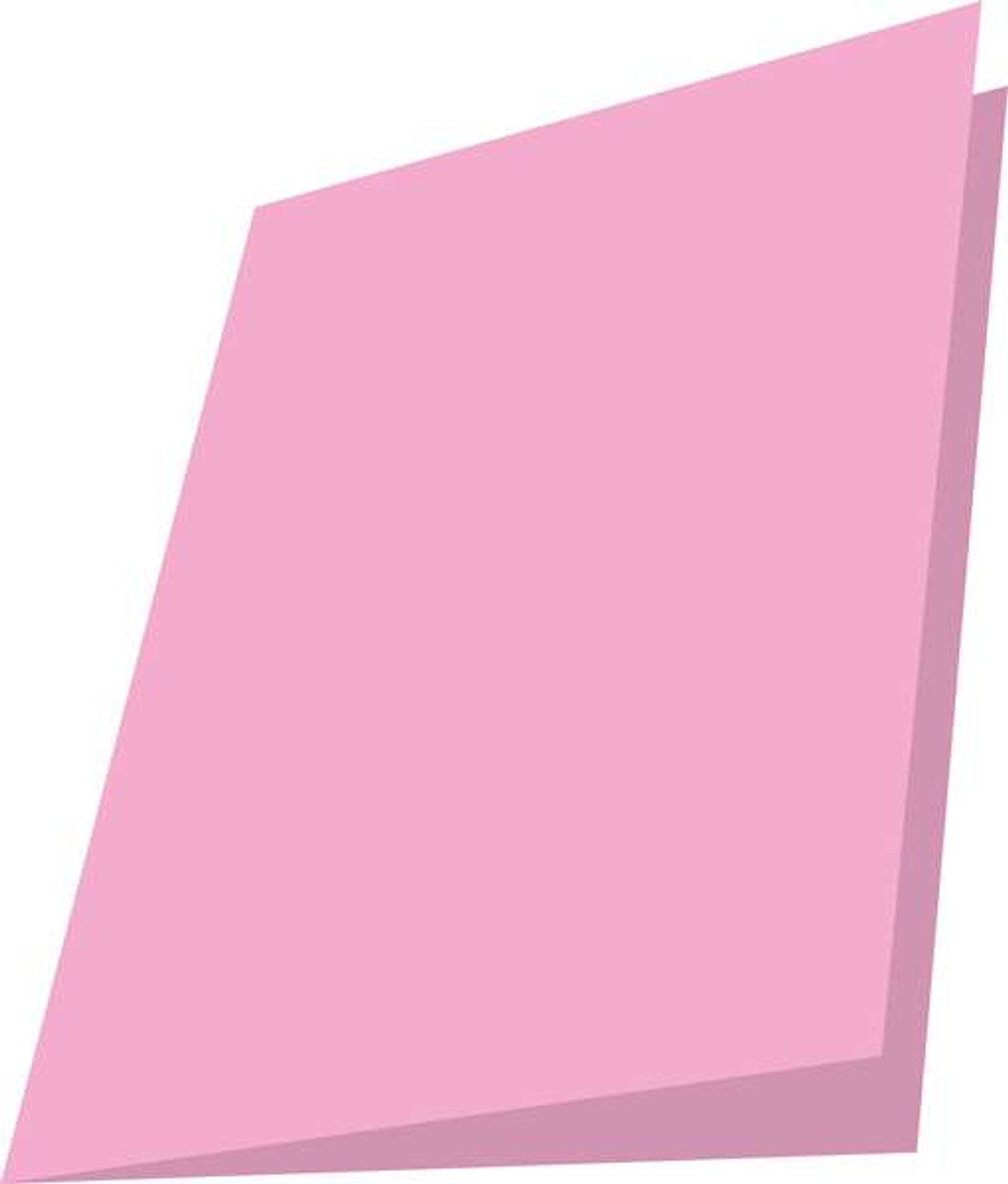 Mariola Pack de 50 Subcarpetas de Cartulina 180gr - Formato A4 - Ranura para Fastener - Color Rosa 1