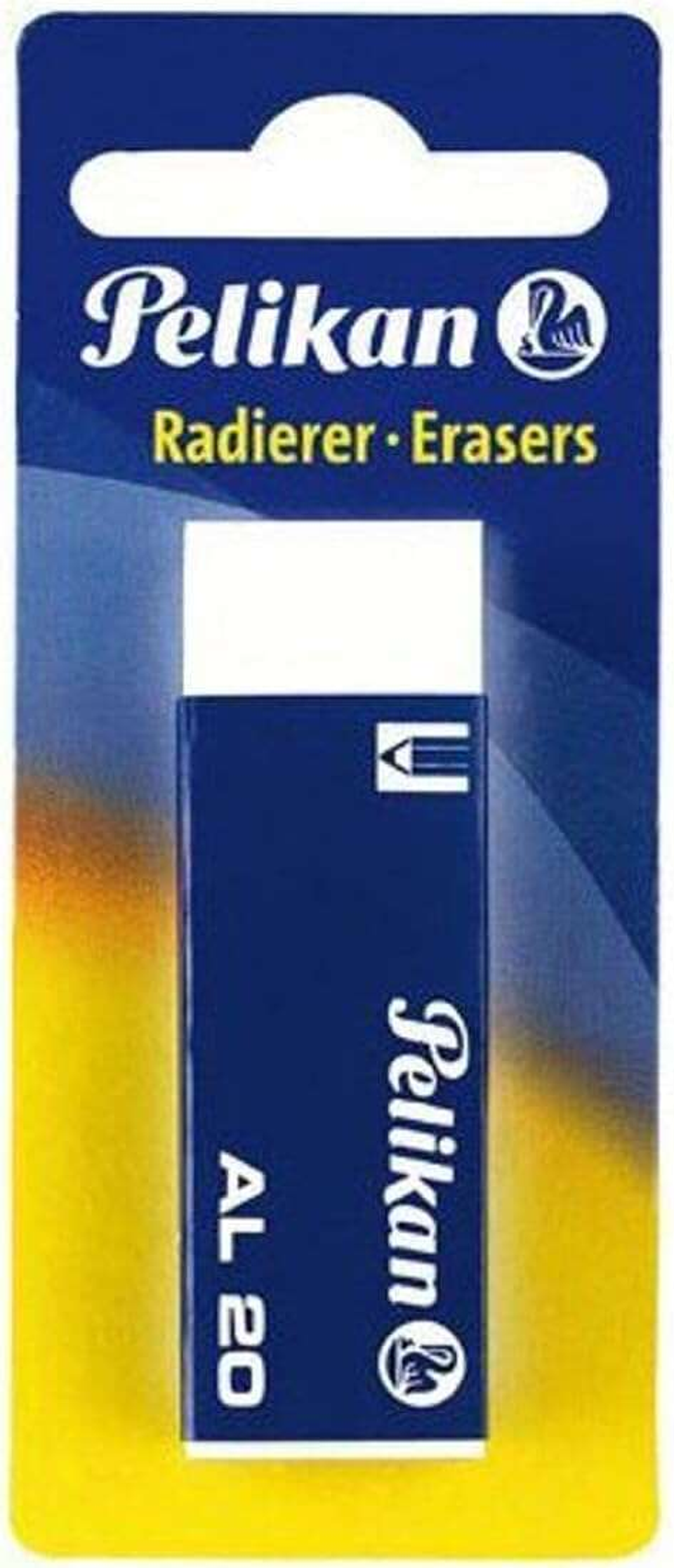 Pelikan Goma de Borrar AL20 para Lapiz - Apta para Todas las Superficies - sin Latex - Libre de Ftalatos 1
