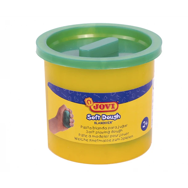 Jovi Soft Dough Blandiver Pack con 5 Botes de Pasta de Modelar 110gr - Blanda y Flexible - Facil de Amasar y Moldear - Ideal para Iniciacion al Modela