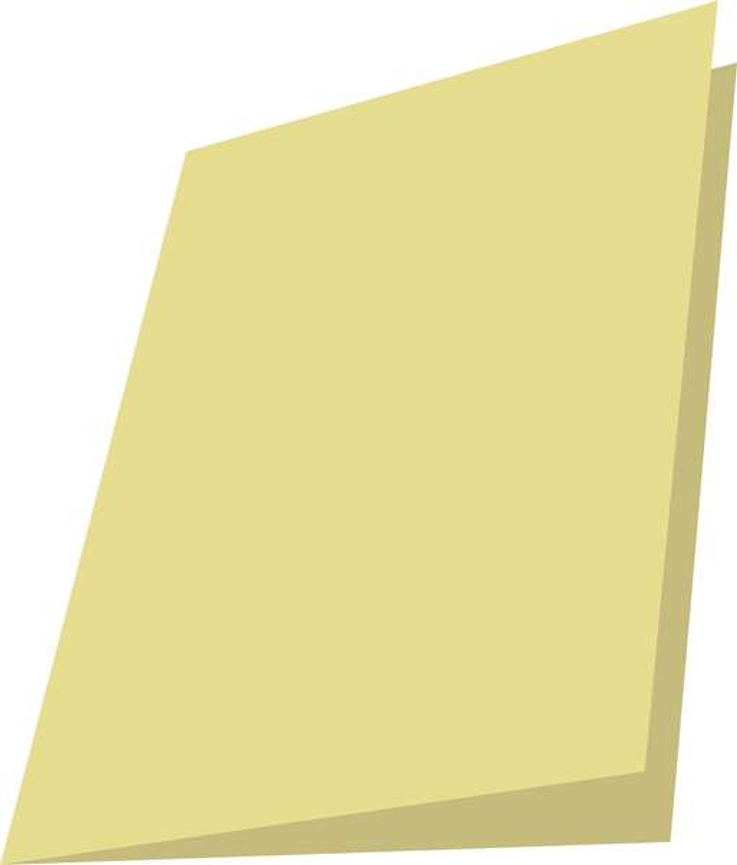 Mariola Pack de 50 Subcarpetas de Cartulina 180gr - Formato A4 - Ranura para Fastener - Color Amarillo 1