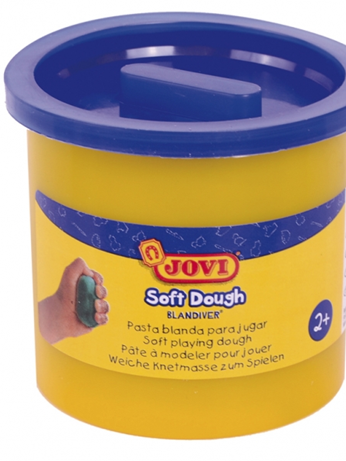 Jovi Soft Dough Blandiver Pack con 5 Botes de Pasta de Modelar 110gr - Blanda y Flexible - Facil de Amasar y Moldear - Ideal para Iniciacion al Modela 1