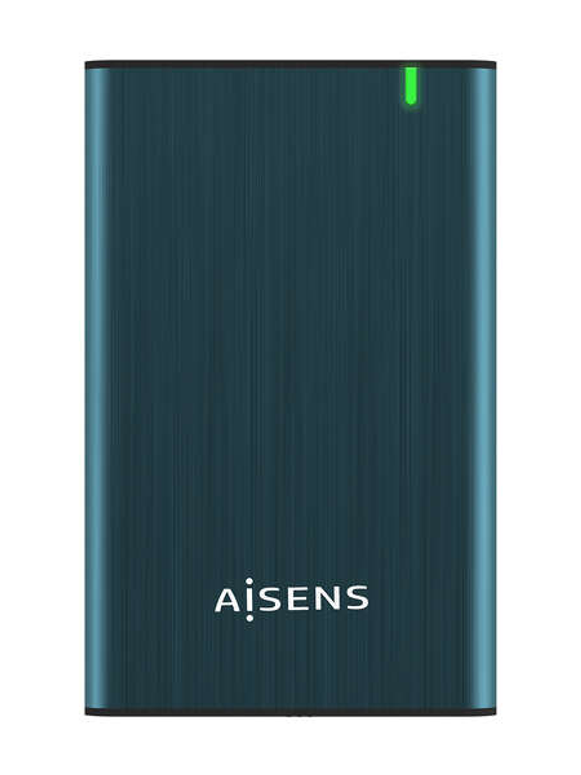 Aisens Caja Externa 2.5? para Discos Duros 9.5mm SATA I, II y III a USB 3.0/USB 3.1 GEN1 - Color Azul Pacifico 1