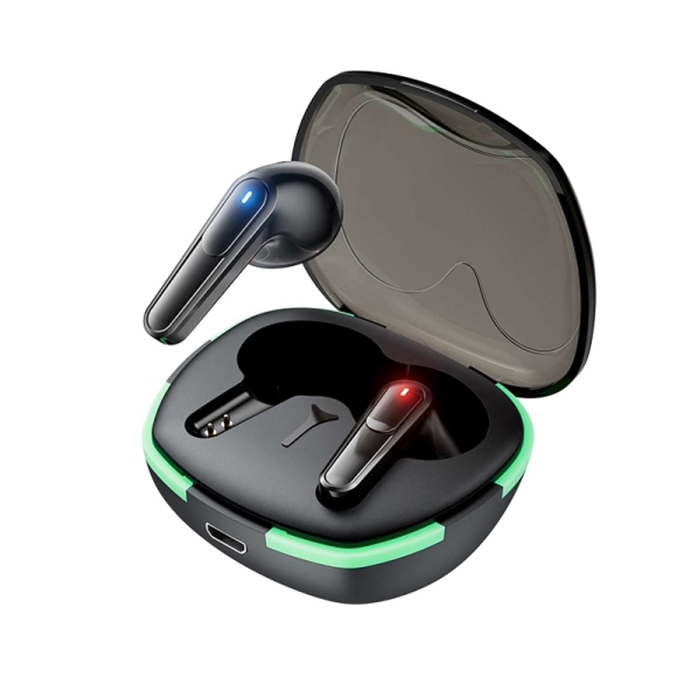 Vention AirBuds Bluetooth 5.3 - Material ABS - Bateria AirBuds 30mAh - Estuche de Carga 200mAh - Micro-USB - Color Negro 1