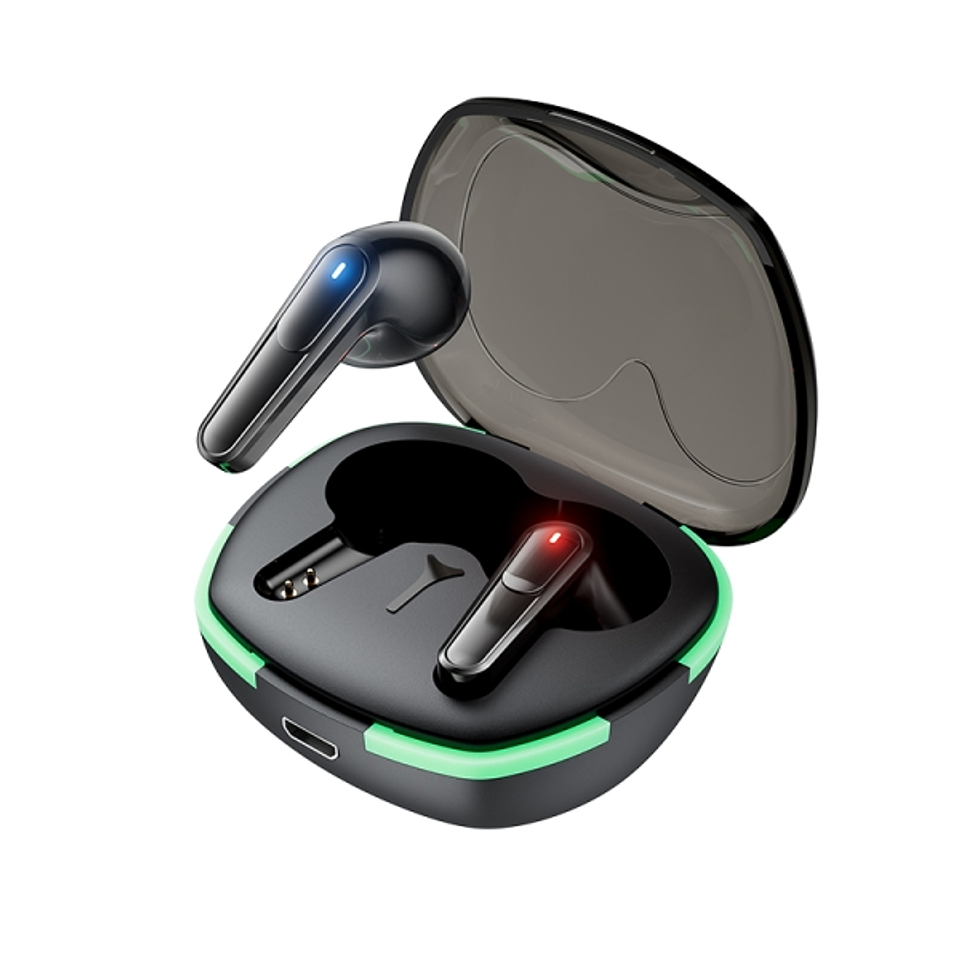 Vention AirBuds Bluetooth 5.3 - Material ABS - Bateria AirBuds 30mAh - Estuche de Carga 200mAh - Micro-USB - Color Negro 1