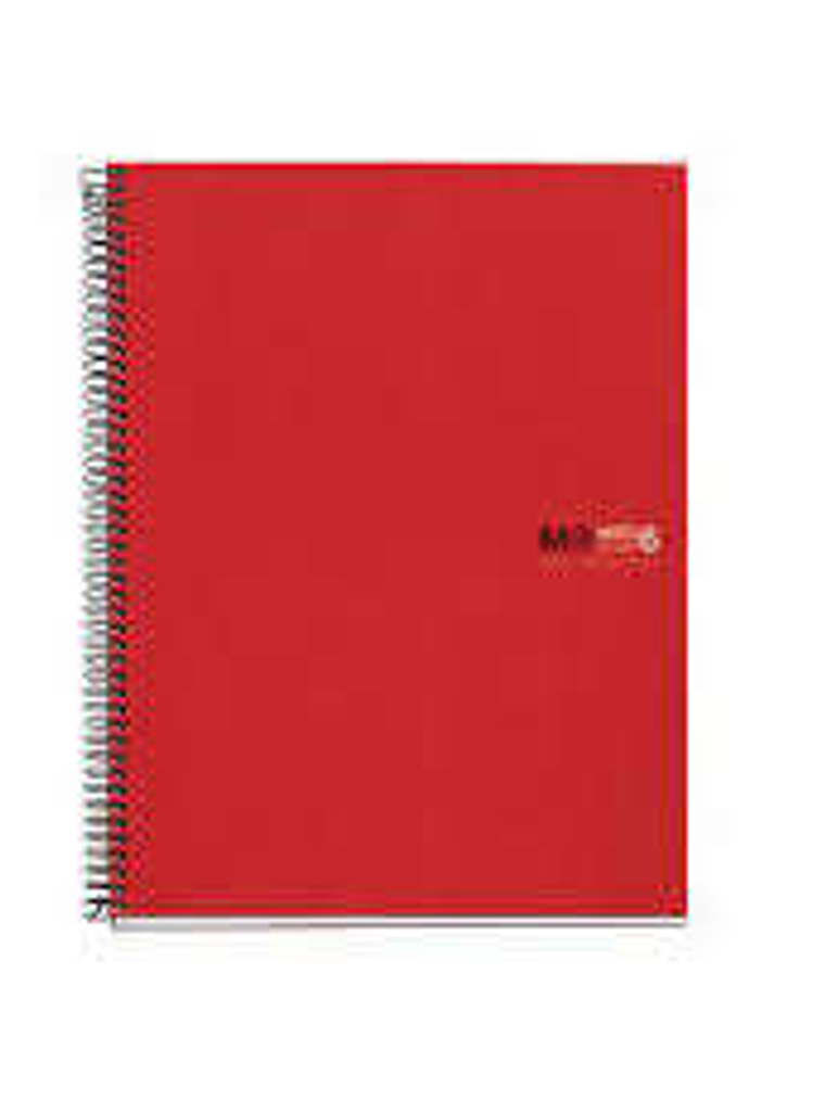 Miquel Rius Notebook6 Cuaderno de Espiral Formato A5 - 150 Hojas de 70gr Microperforadas con 2 Taladros - Cubiertas de Polipropileno - Cuadricula 5x5 1