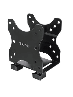 Tooq Soporte VESA para Mini PC - 4 Opciones de Instalacion - Peso Max 5kg - VESA 100x100 - Color Negro