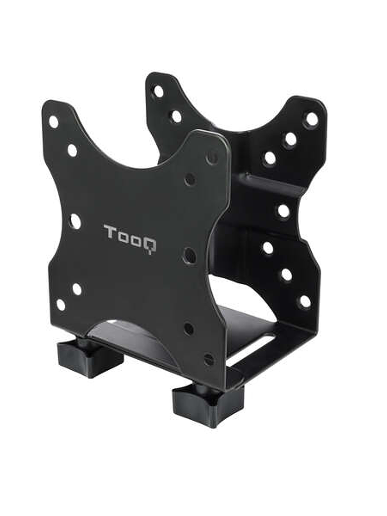Tooq Soporte VESA para Mini PC - 4 Opciones de Instalacion - Peso Max 5kg - VESA 100x100 - Color Negro 1