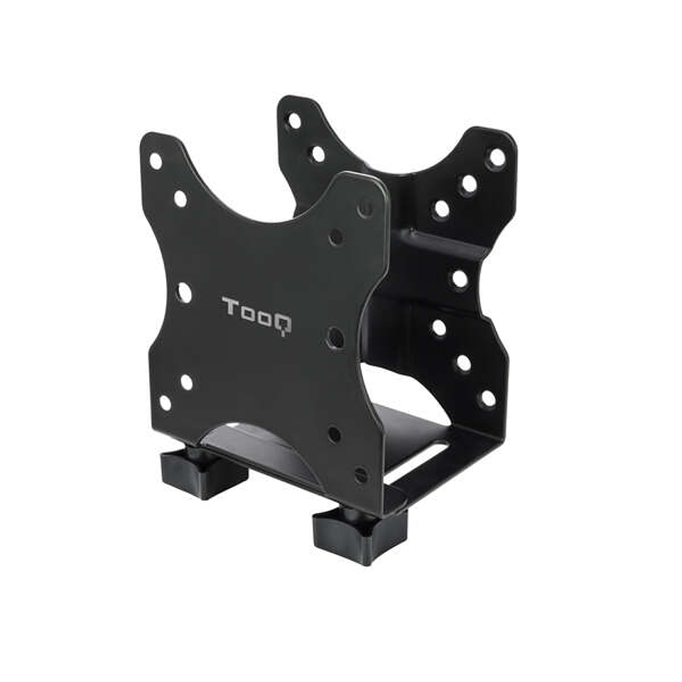 Tooq Soporte VESA para Mini PC - 4 Opciones de Instalacion - Peso Max 5kg - VESA 100x100 - Color Negro 1