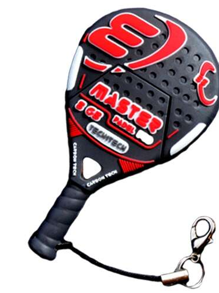TechOneTech Raqueta Padel Roja Memoria USB 2.0 32GB (Pendrive) 1