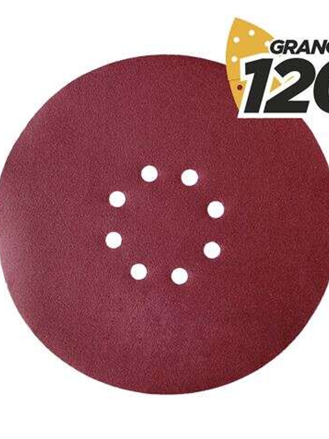 Blim Pack de 5 Lijas con Velcro para Lijadora BL0223 - Grano 120 - Formato Circular 1