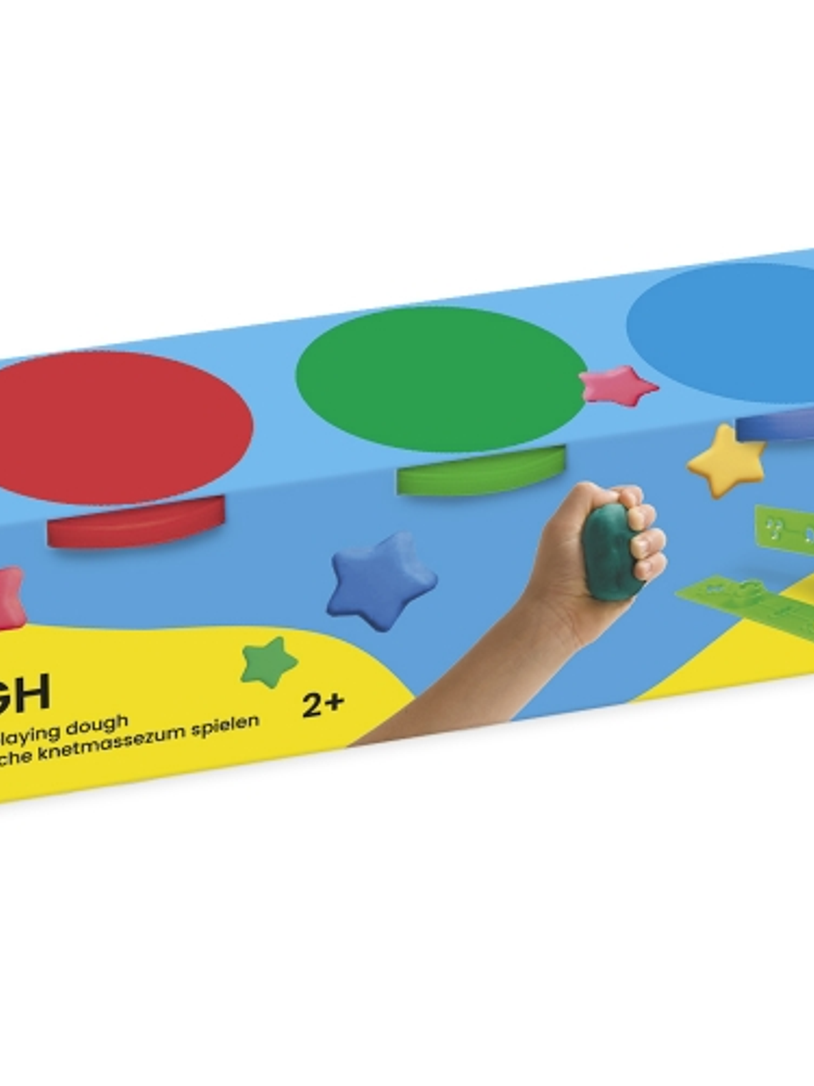 Jovi Soft Dough Estuche de 5 Botes 110G - Blanda y Flexible - Facil de Amasar y Moldear - Fomenta Creatividad y Motricidad Fina - Uso Educativo y Tera 1