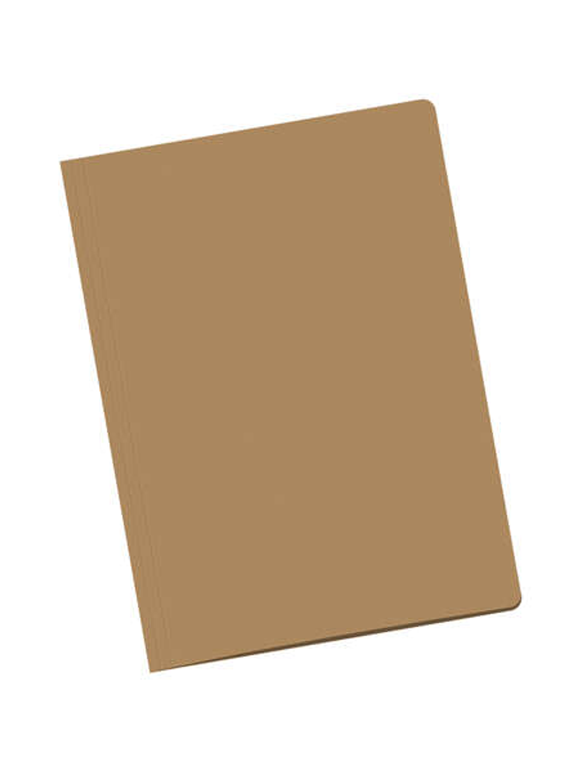 Dohe Pack de 50 Subcarpetas de Cartulina de 170gr - Con Ranura para Fastener - Resistente y Duradera - Ideal para Organizar Documentos - Color Marron 1