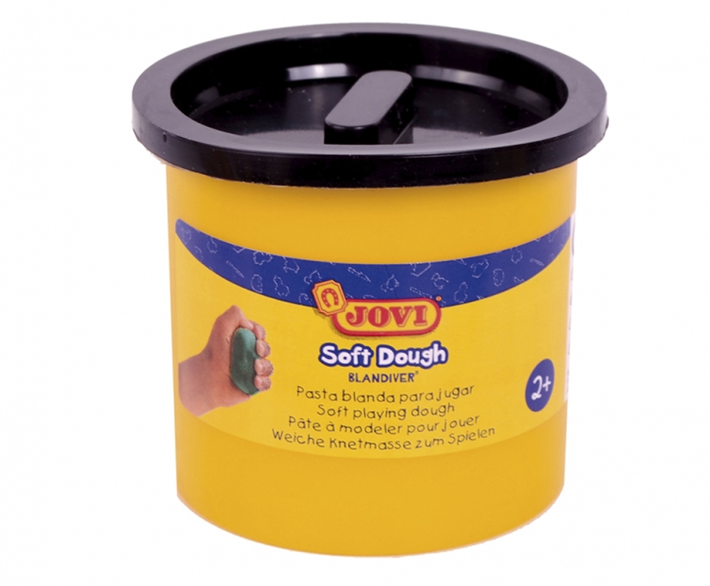 Jovi Soft Dough Blandiver Pack con 5 Botes de Pasta de Modelar 110gr - Blanda y Flexible - Facil de Amasar y Moldear - Ideal para Iniciacion al Modela 1