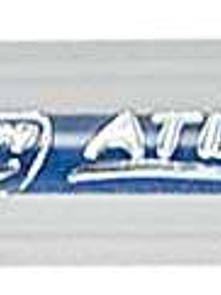 Bic Atlantis Classic Boligrafo Retractil - Punta de 1mm - Cuerpo Transparente con Grip - Color Azul 1