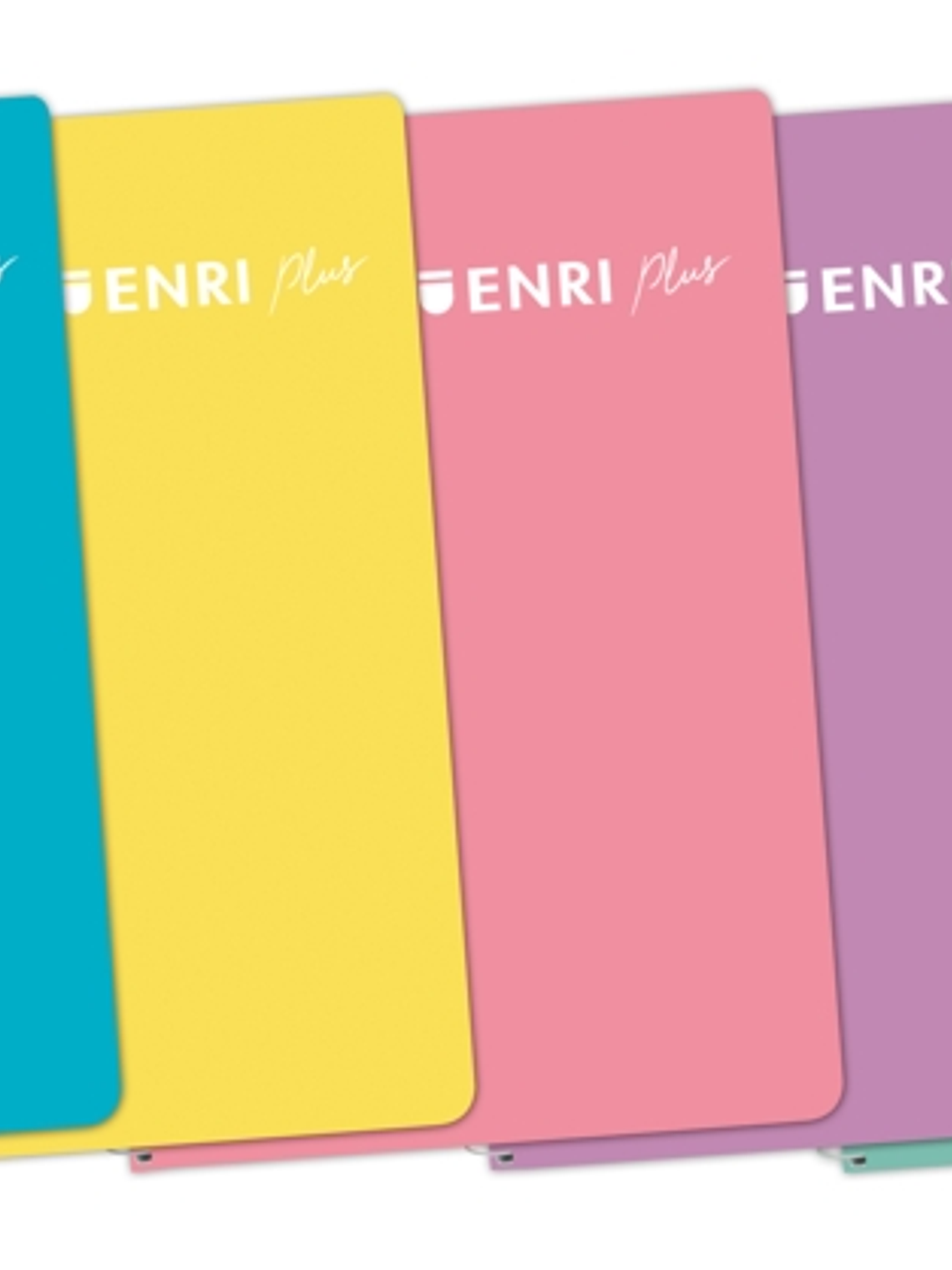 Enri Plus 4º Cuaderno Espiral 4x4 - Tapa de Plastico - 80 Hojas 90gr - Colores Surtidos 1