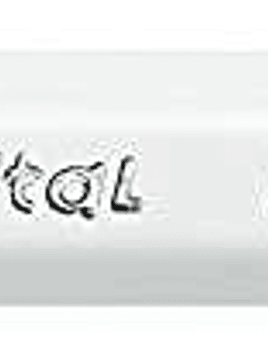 Bic Cristal Up Boligrafo de Bola - Punta de 1.2mm - Tinta con Base de Aceite - Cuerpo Blanco - Color Azul