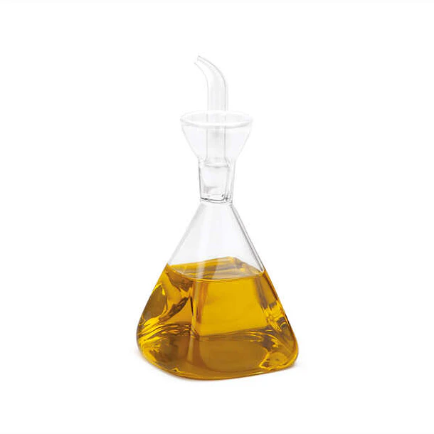 Orbegozo ACT 255 Aceitera Vidrio Borosilicato - Practica Boquilla Extraible - Diseño Antigoteo - Resistente y Duradera