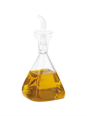 Orbegozo ACT 255 Aceitera Vidrio Borosilicato - Practica Boquilla Extraible - Diseño Antigoteo - Resistente y Duradera