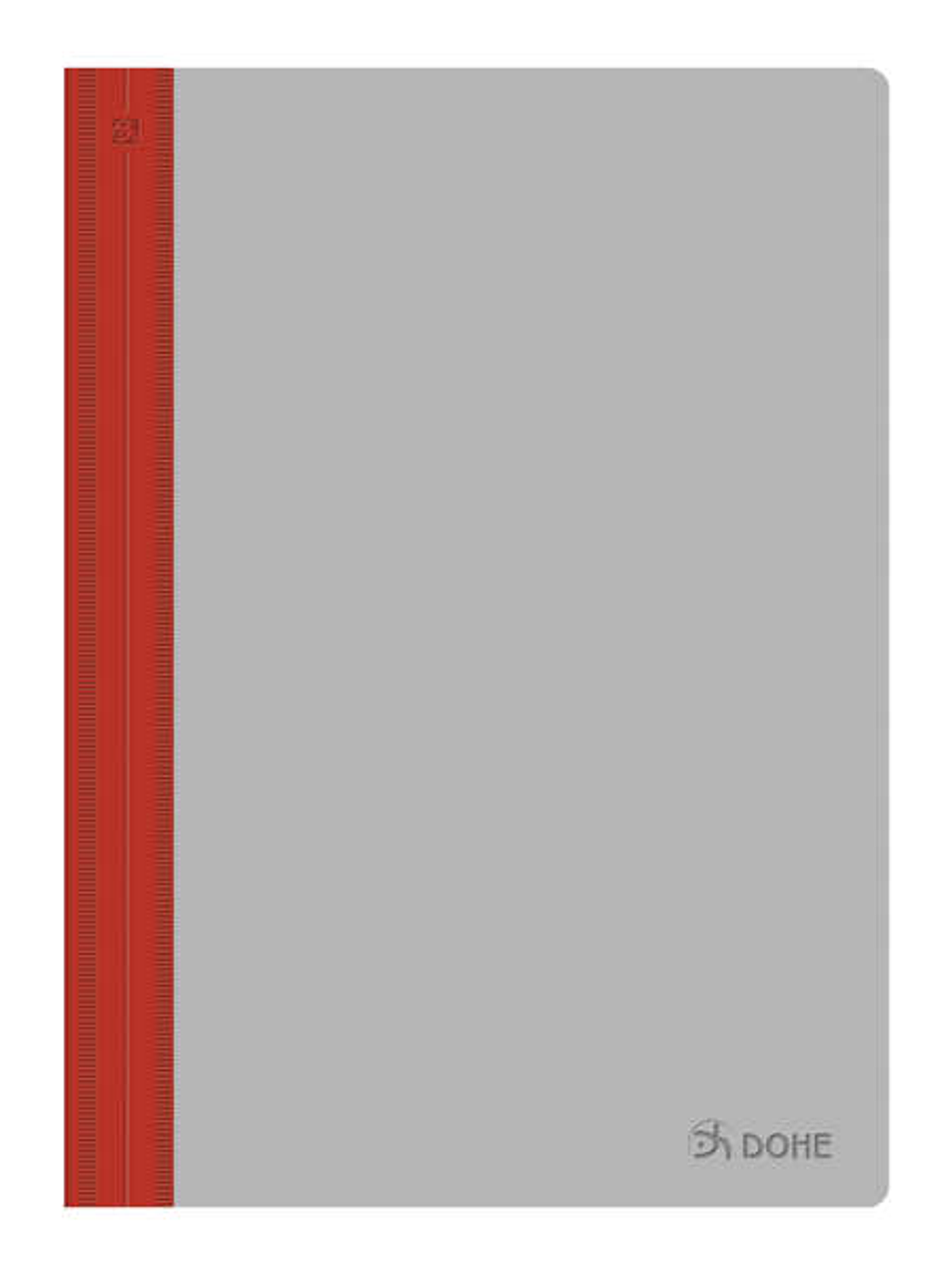 Dohe Dossier con Fastener Metalico - Tamaño Folio - Lomo Curvo - Cubierta Transparente y Trasera Opaca 1