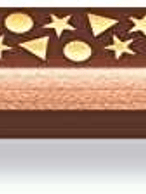 Staedtler Jumbo Noris 128 Lapiz Triangular de Color - Mina de 4mm - Resistencia a la Rotura - Diseño Ergonomico - Color Marrón