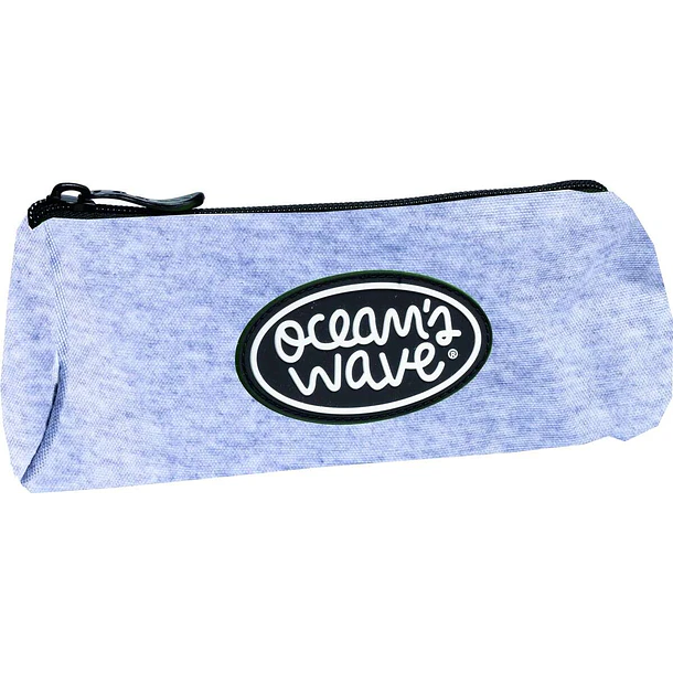 Oceans Wave Estuche Redondo - Gran Amplitud - Color Gris