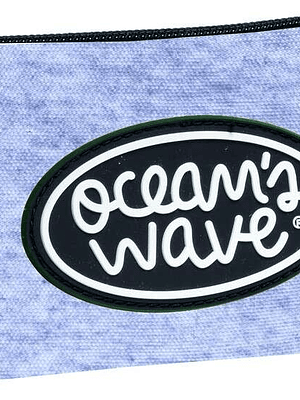 Oceans Wave Estuche Redondo - Gran Amplitud - Color Gris