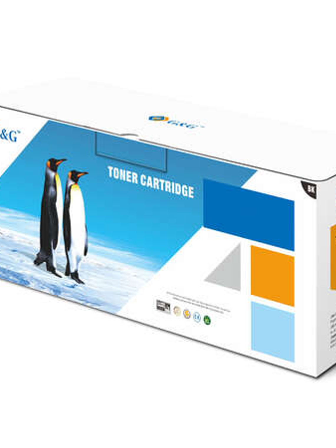 G&G Kyocera TK580 Magenta Cartucho de Toner Generico - Reemplaza 1T02KTBNL0/TK580M 1