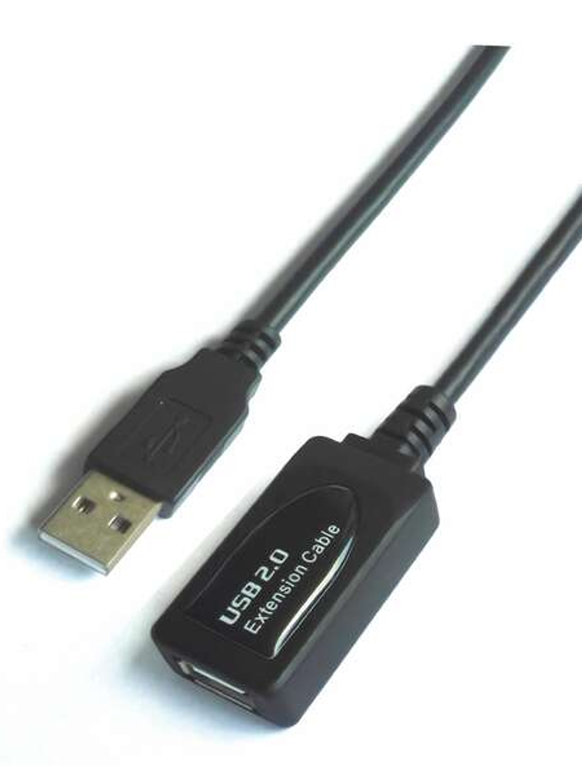 Aisens Cable Extension USB 2.0 Prolongador con Amplificador - Tipo A Macho a Tipo A Hembra - 5.0m - Color Negro 1