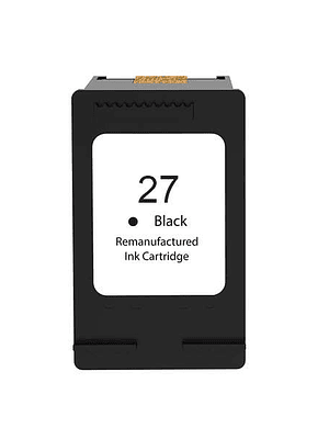 HP 27 Negro Cartucho de Tinta Remanufacturado - Reemplaza C8727AE