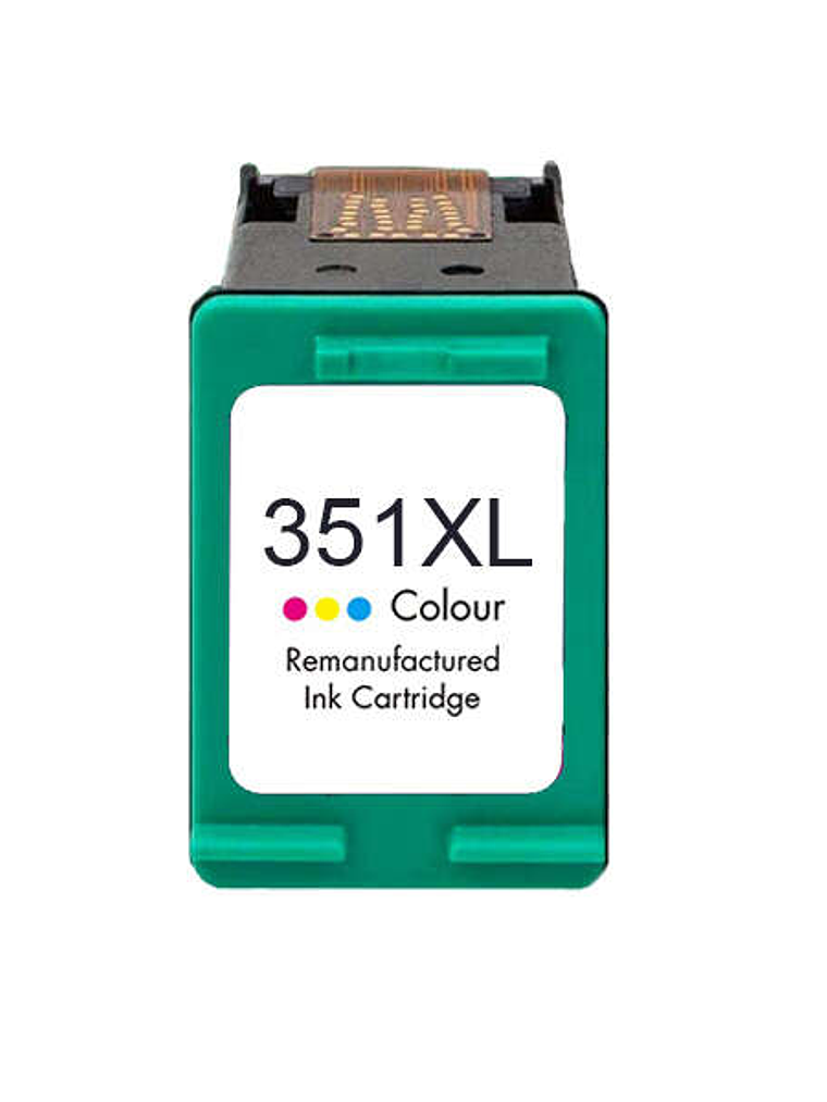 HP 351XL Color Cartucho de Tinta Remanufacturado - Reemplaza CB338EE/CB337EE 1