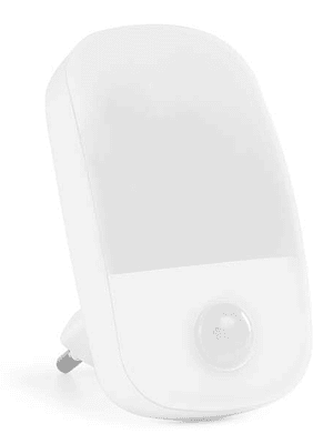 Orbegozo LP 1000 Luz LED Nocturna Infantil - Luz Calida Automatica - Proteccion contra Sobrecarga - Ideal para el Descanso de Los mas Pequeños