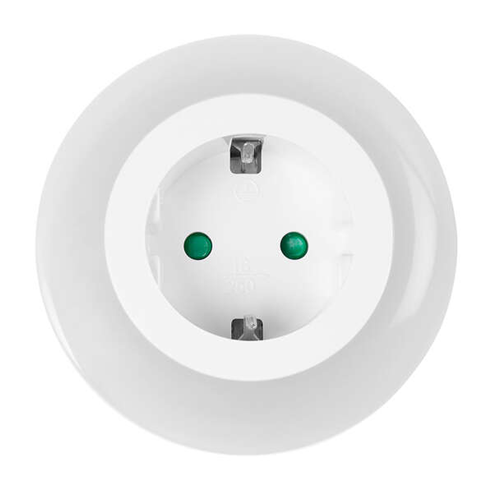 Orbegozo EN 1400 Enchufe con Luz Nocturna LED - 3 Colores de Luz - Proteccion contra Sobrecarga - Ideal para Viajes - Compacto y Seguro 1
