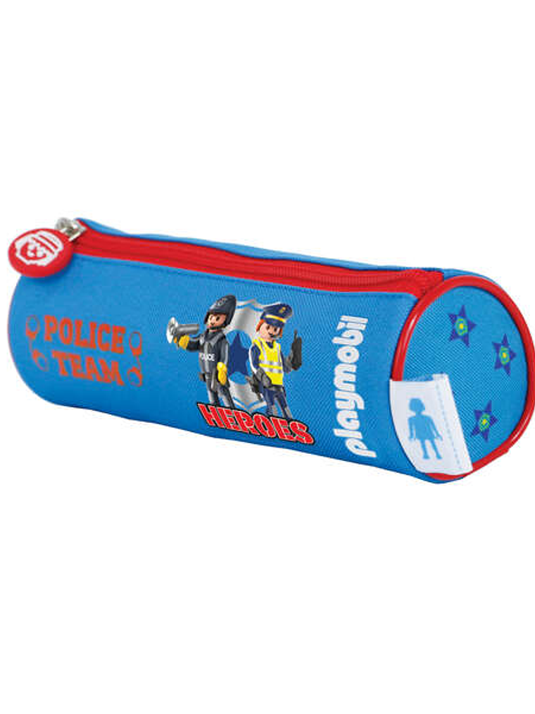 Dohe Portatodo Redonde para Material Escolar - Fabricado en Poliester - Cierre de Cremallera - Resistente y Flexible 1