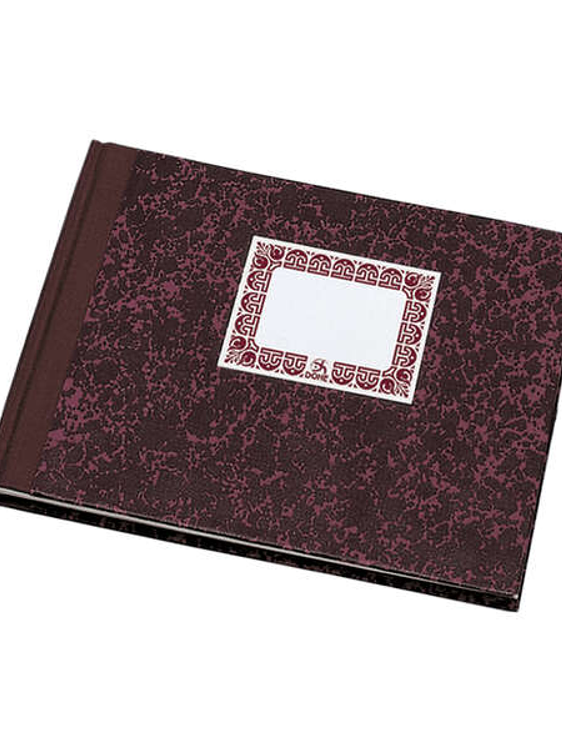 Dohe Cuaderno Cartone Caja - Cuarto Apaisado - Lomera de Tela - 100 Hojas Offset de 70gr 1