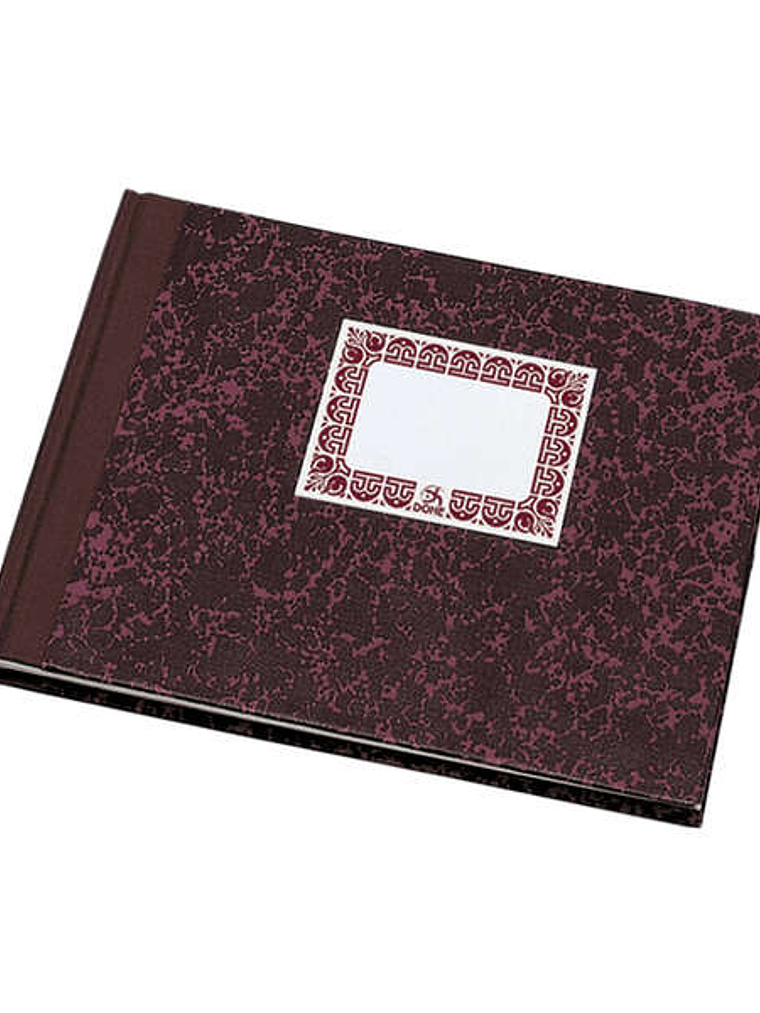 Dohe Cuaderno Cartone Caja - Cuarto Apaisado - Lomera de Tela - 100 Hojas Offset de 70gr 1