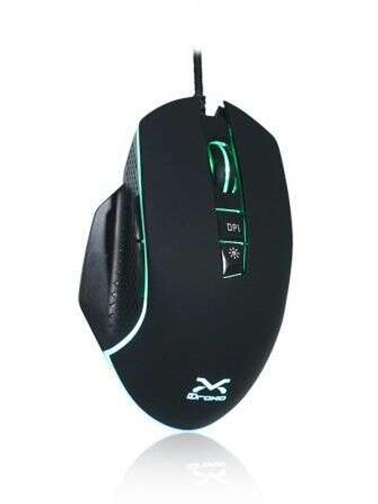 3GO Droxio Itaca Raton Gaming USB 7200dpi - 5 Botones - Iluminacion RGB - Uso Diestro - Cable Trenzado de 1.50m - Color Negro 1