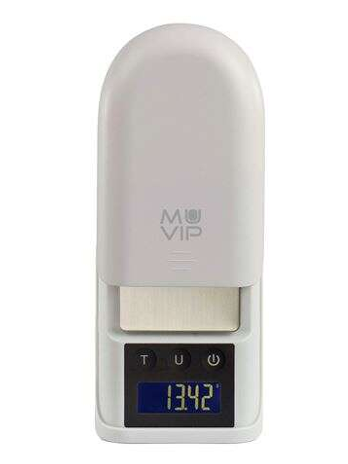 Muvip Bascula de Bolsillo Digital - Superficie Acero Inoxidable - Sensor de Alta Precision - Apagado Automatico - Peso Max. 0.300kg 1