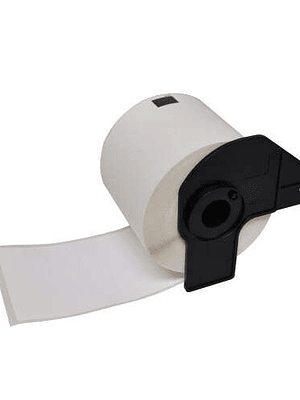 Brother DK11240 - Etiquetas Genericas Precortadas Multiproposito Grandes - 102x51 mm - 600 Unidades - Texto negro sobre fondo blanco