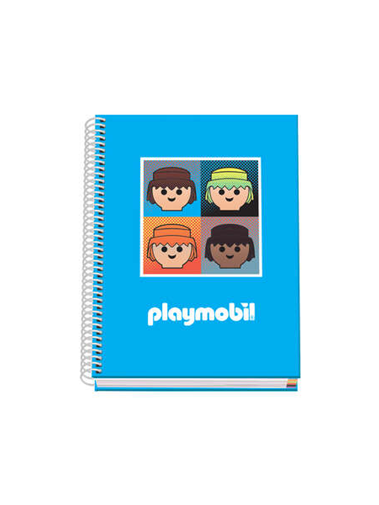 Dohe Cuaderno Espiral Tapa Dura A5 - 162x210mm - Cubierta Carton Forrado - Espiral Metalico Blanco - 100 Hojas Offset 90g Microperforadas - Cuadricula 1